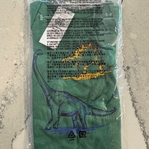 Baby Gap Green Dinosaur bodysuit